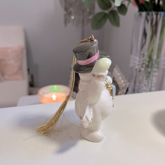 ⛄️Vintage 1998 Lenox Snowman Annual Ornament.”A Frosty Morning”. Excellent Cond. - Picture 4 of 5